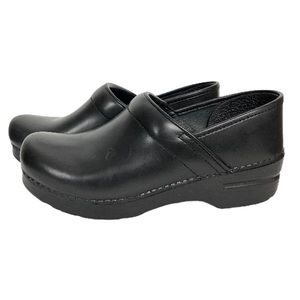 Dansko Professional Black Oiled Clogs